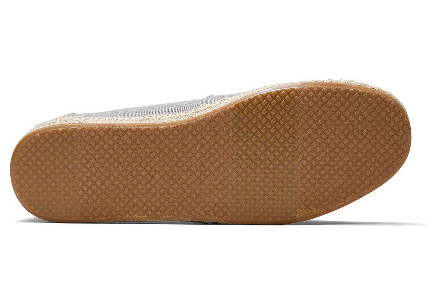 Toms Espadryle Męskie Szare - Alpargata Rope - 84IFSUJMG